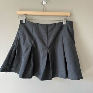 Cider Pleated Mini Skirt